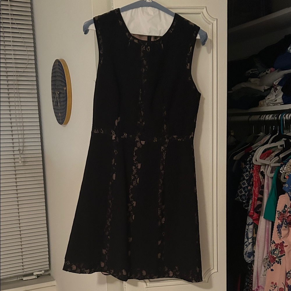 Elegant Black Dress BCBG